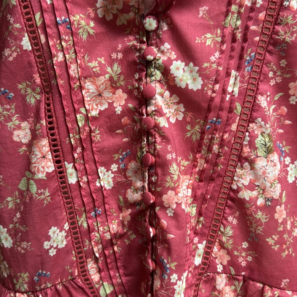 A Collective Story The Bailey Ruffle Top Size Small - Picture 3 of 10
